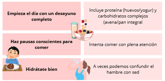 Qué debo comer cuando tengo ansiedad. TIPS. NO HAY EXCUSAS